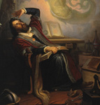 „Faust beschwört die Geister” (ca. 1840) 